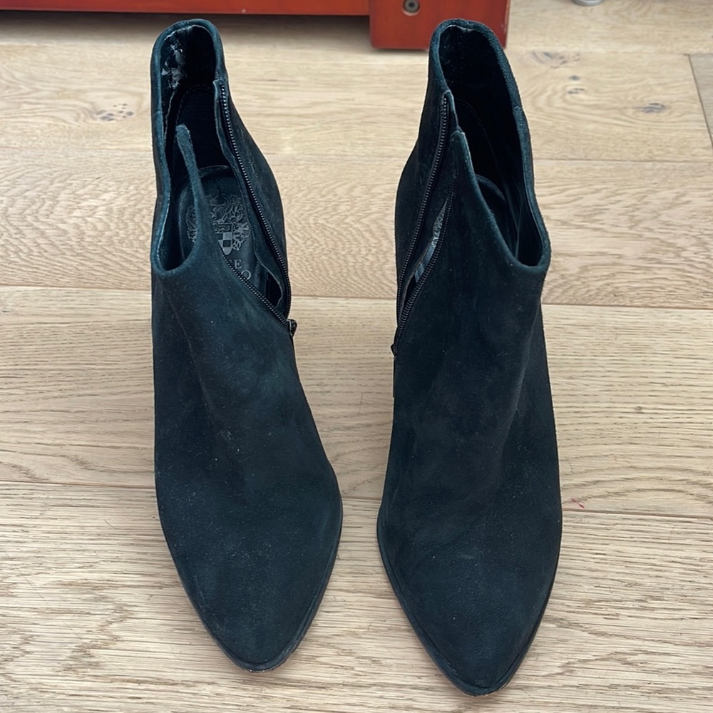 Vince Camuto Lorenza Black Suede Boots